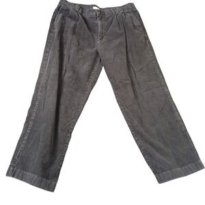 Covington Men's‎ Black Corduroy 100% Cotton Size 40x29 Pants